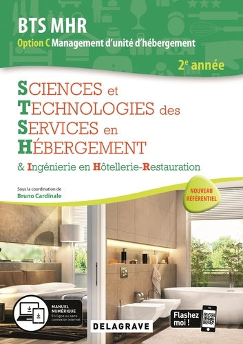 Sciences et Technologies des Services en hébergement 2e année BTS MHR (2020) - Pochette élève