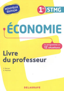 Économie 1re STMG (2021) - Pochette - Livre du professeur