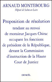 Proposition de résolution