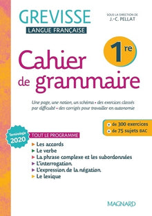 Cahier Grevisse 1re