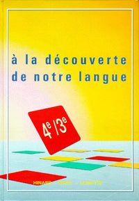 A la découverte de notre langue