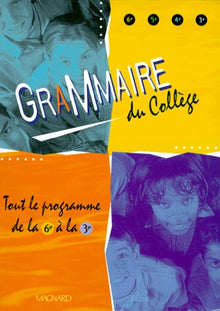Grammaire du collège de la 6e à la 3e