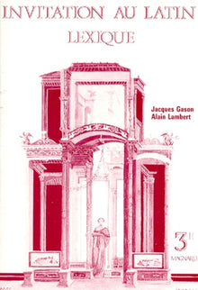Invitation au latin - Lexique