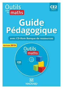 Outils pour les Maths CE2 (2019) - Banque de ressources du manuel sur CD-Rom avec guide pédagogique papier