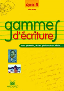 Gammes d'écriture