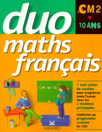 Cahier duo maths/français CM2