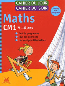 Cahier du jour, cahier du soir Maths CM1
