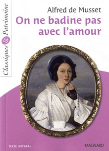 on ne badine pas avec l'amour