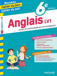 Anglais 6e - Cours, 150 exercices et aide-mémoire visuel