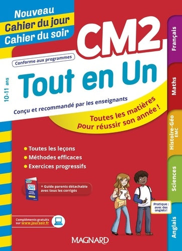 Tout en un CM2 - Leçons, méthodes et exercices