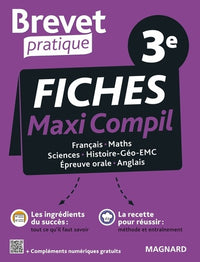 Brevet Pratique Maxi-Compil de fiches la totale 3e Brevet 2026