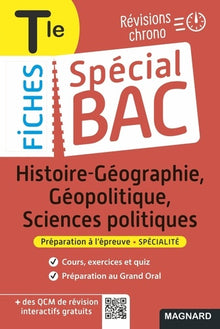 Spécial Bac Fiches Histoire-Géo, Géopolitique, Sciences Po Tle Bac 2024