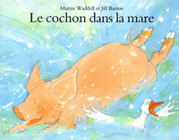 Un cochon dans la mare