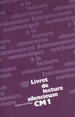 Lecture silencieuse CM1 Livret textes