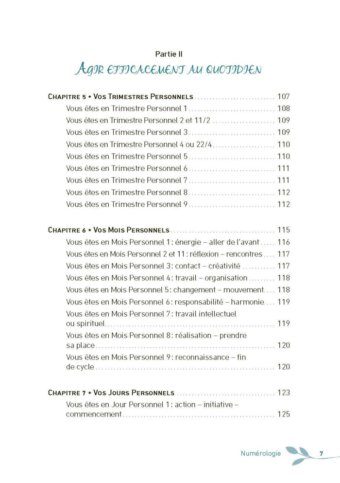 Numérologie, votre année personnelle