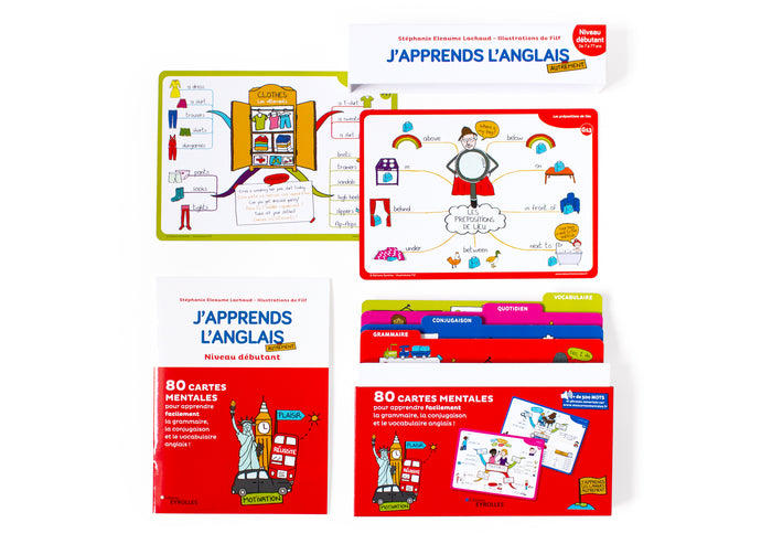 J'apprends l'anglais autrement - Niveau débutant