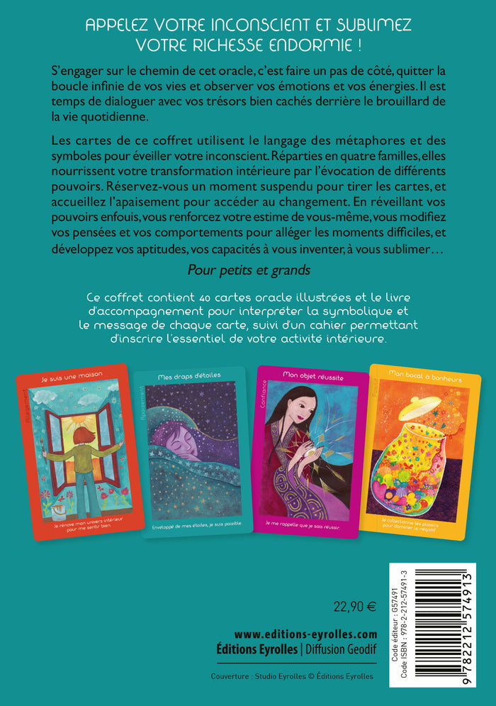 Je réveille mes pouvoirs, cartes oracle
