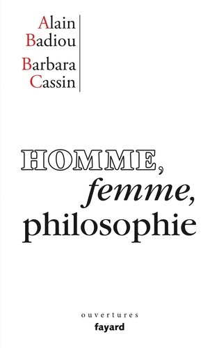homme, femme, philosophie