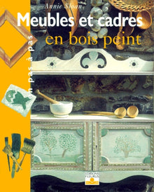 Meubles et cadres en bois peint