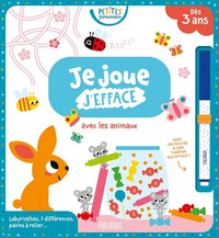 Je joue, j'efface avec les animaux