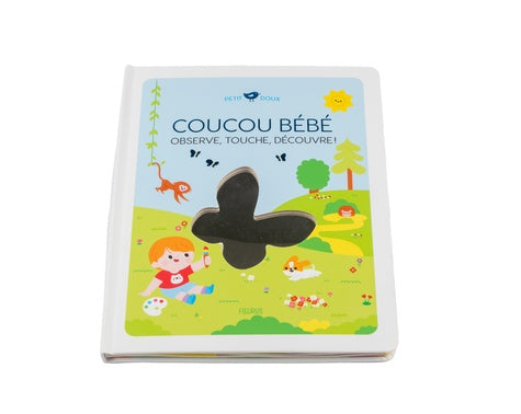 Coucou bébé. Observe, touche, découvre !