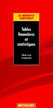 Tables financières et statistiques, mémento