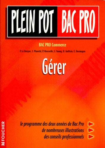 Gérer: Bac pro commerce