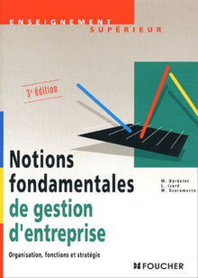 Notions fondamentales de gestion d'entreprise