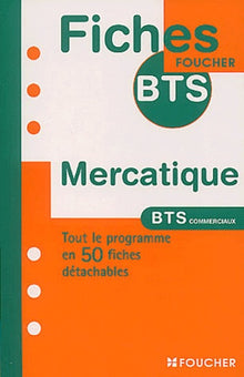 Fiches BTS Foucher : Mercatique