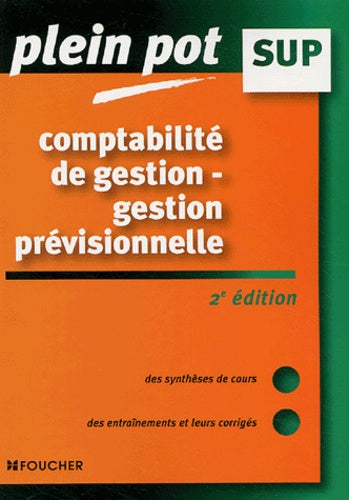 Comptabilité de gestion prévisionnelle