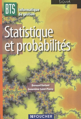 Statistique et probabilités BTS Informatique de gestion