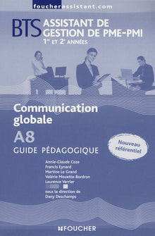Communication globale A8 BTS Assistant de gestion de PME-PMI