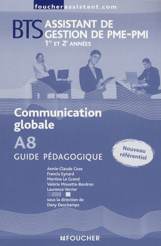 Communication globale A8 BTS Assistant de gestion de PME-PMI