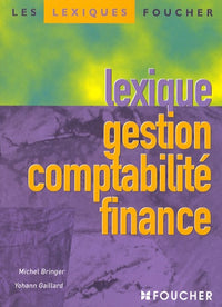Lexique gestion comptabilité finance