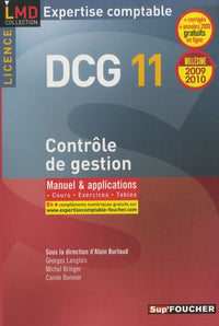 DCG 11 Contrôle de gestion
