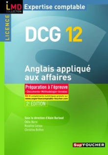 DCG 12 - Anglais appliqué aux affaires