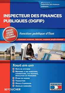 Inspecteur des finances publiques: Concours externe, interne, examen professionnel