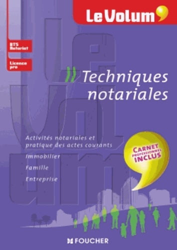 Techniques notariales