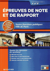 Epreuves de note et de rapport