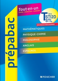 Prépabac - Terminales STI2D - STL