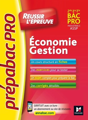 PrepabacPRO - Réussir l'épreuve - Economie-Gestion