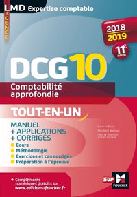DCG 10 - Comptabilité approfondie - 2018-2019 - Tout en un