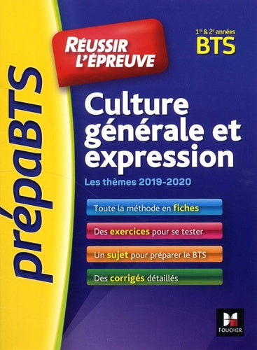 PrepaBTS - Réussir l'épreuve - Culture générale et expression