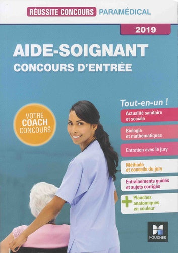 Réussite Concours Aide-soignant - AS - Entrée en IFAS 2019 - Préparation Complète