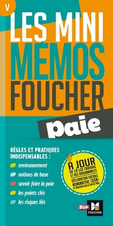 Les mini memos Foucher - Paie