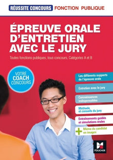 Réussite Concours - Épreuve orale d'entretien avec le jury - Toutes fonctions publiques, cat A et B