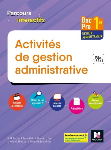 Parcours Interactifs - Activités de Gestion Administrative 1re Bac Pro GA