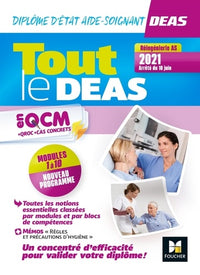 Tout le DEAS en QCM/QROC - IFAS - Diplôme d'État d'aide-soignant -4e ed- nouveau reférentiel 2021
