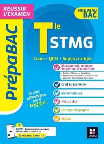 PREPABAC - Toute la terminale STMG - Contrôle continu et épreuves finales - Révision 2025