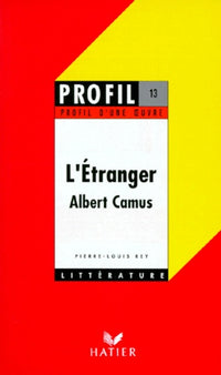 Profil - Camus (Albert) : L'Etranger
